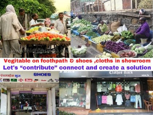 Let's bring fruit & vegetables  in showroom as shoes cloths are 🙏🤝