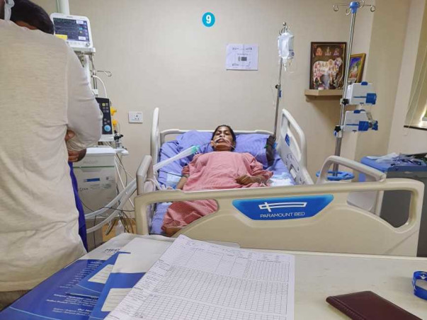 Support P Ganga Tejaswi To Recover From Brain Stroke & Paralysis
