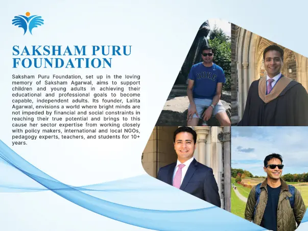 Honoring Saksham Agarwal: Fundraiser For The Saksham Puru Foundation