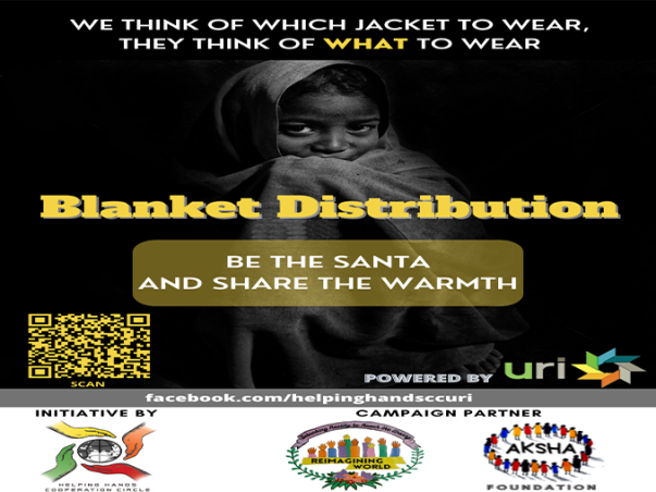 Blankets Distribution to Pavement Dwellers of Kolkata
