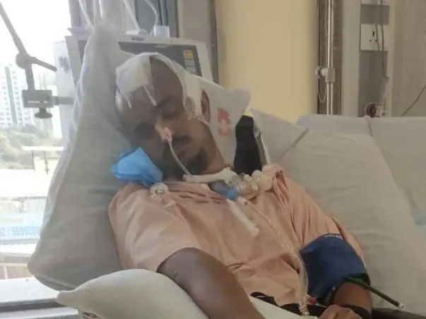 Support Hitesh Prajapat To Recover From Accident Injuries