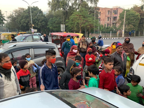 Help the underprivileged in Noida survive the cruel winter