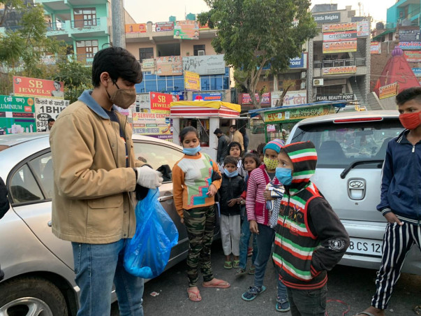 Help the underprivileged in Noida survive the cruel winter