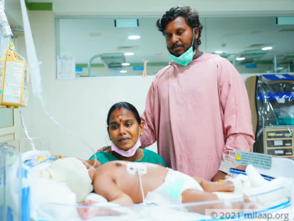 Support Baby Of Narayani  To Recover From Pneumonia,Acute Renal Failure