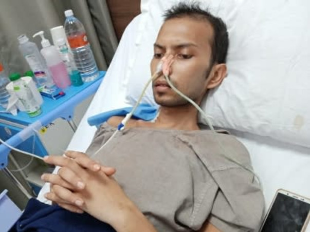 This 25 years old needs your urgent support in fighting Acute necrotizing pancreatitis