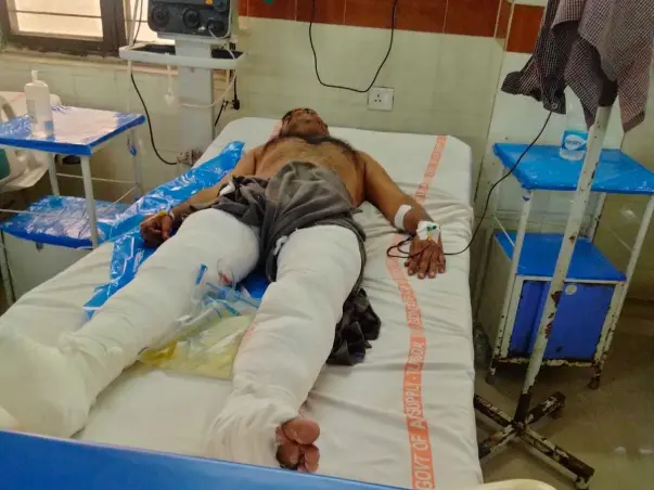 Help And Support Abdul Recover From Multiple Fracture