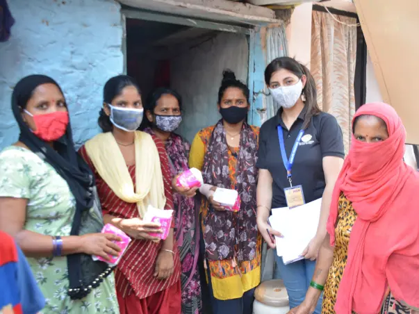 Ensuring MENSTRUAL HYGIENE in underprivileged women
