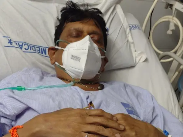 Help my dad to fight covid treatment