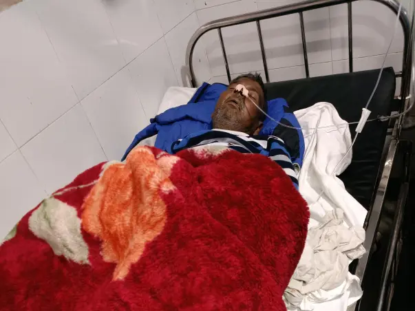 My father is struggling with Accident, help him