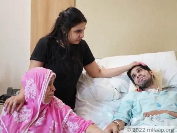Bed-Ridden With Cancerous Brain Tumour, This Young Man Needs Your Help