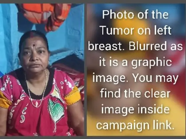 Help Indu Devi To Fight Breast Cancer