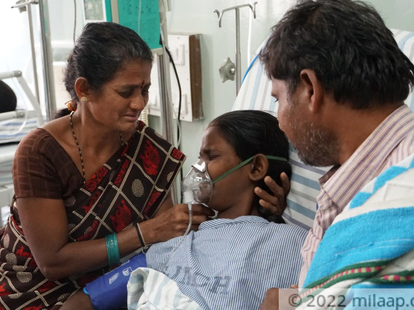 Help Kavitha to recover from high risk  Acute Myeloid Leukemia