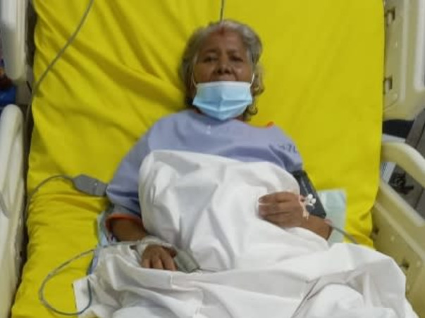 Support Pappammal Recover From Aortic stenosis with cardiac failure