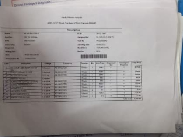 Support Pappammal Recover From Aortic stenosis with cardiac failure