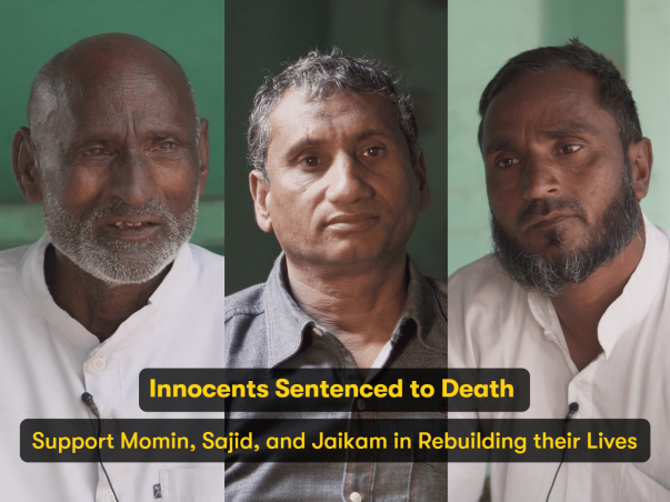Death row to acquittal - Support Momin, Jaikam and Sajid