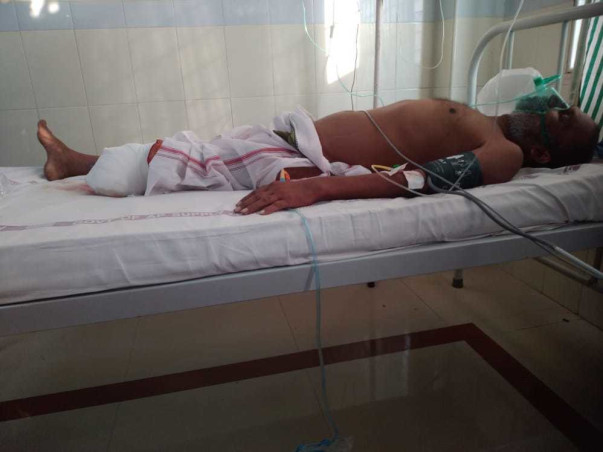 Support A Srinivasa Rao Recover from Gangrene