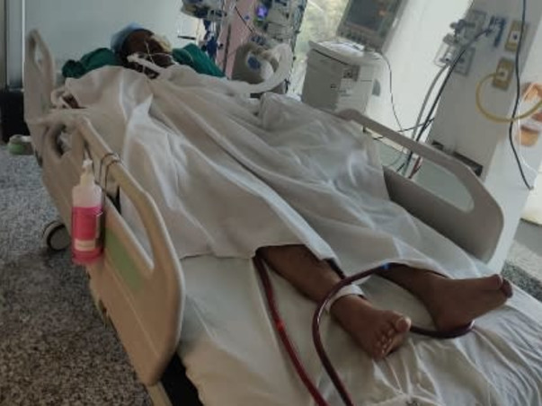 Help Anil Recover From Post Covid Lung Fibrosis & Respiratory Failure