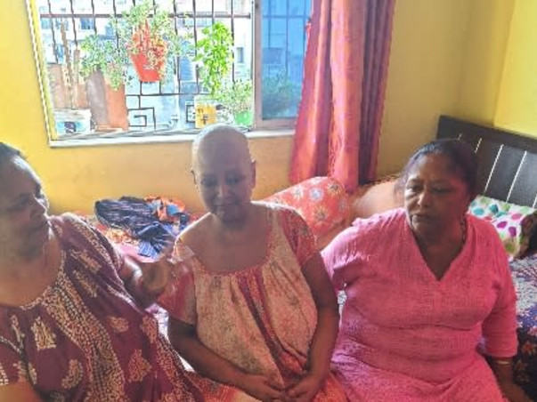 Our mom needs everyone's support and help to fight against cancer