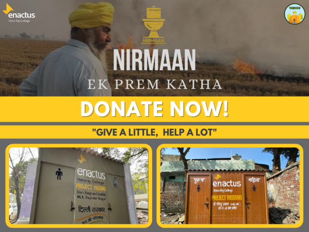 Help Create Washrooms for the Needy!