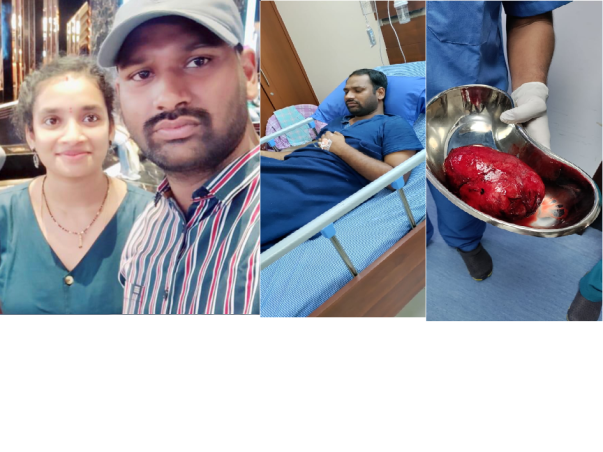 Support Vijaya Bhaskar Fight/ Recover From 13.5 Cm Cancerous Tumor