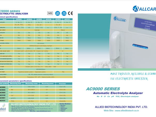 Electrolyte Analyzers