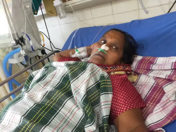 Help My Mother fight Lung Infection