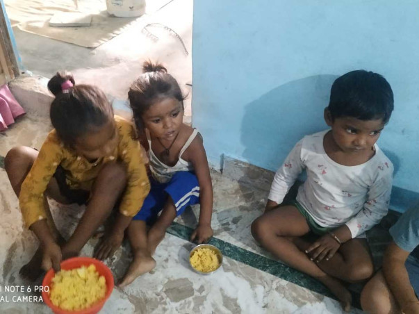 Support Poor And Needy Children For Food And Clothes