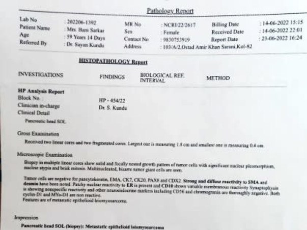 Support Bani Sarkar fight/recover from Multi Organ Cancer