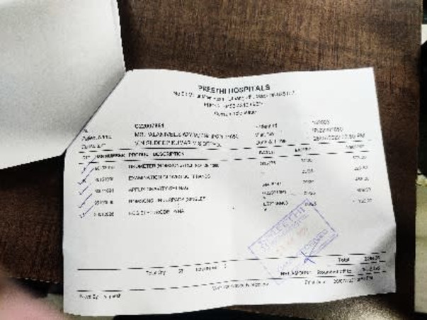 Help My Uncle's Father Palanivel To Recover From Accidental Injuries