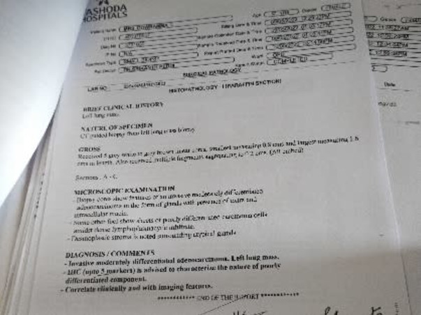My Mother Is Struggling With Lungs Cancer, Help Her