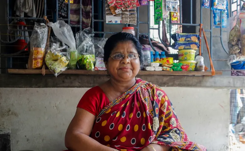 Raosanara in her shop