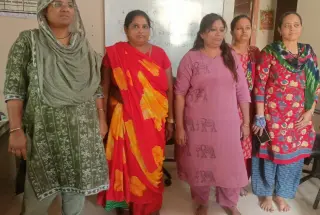 Thakorvijyaben And Group