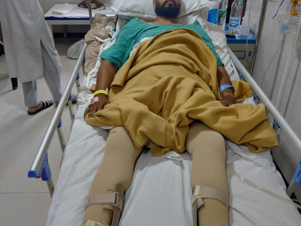 Help Yusuf Get Back On His Feet