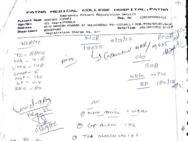 SAKSHI KUMARI  needs your help To Recover From Kidney Failure