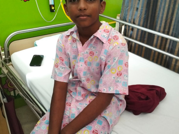 Help my son Sarthak Naskar he is fight with Brain tumor