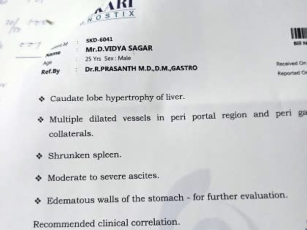Help my friend D Vidya Sagar fight Liver and bone marrow transplantation