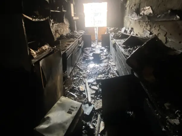 LOST HOUSE IN FIRE
