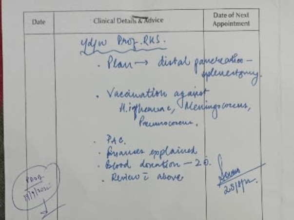 Help Munni Prasad Recover From PANCREATIC MUCINOUS CYSTADENOMA