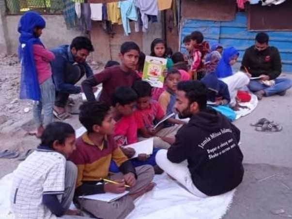 Help slums children learn