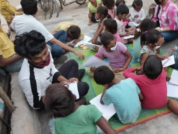 Help slums children learn