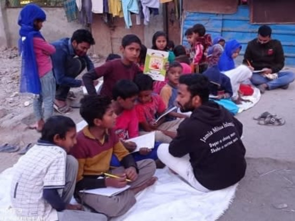 Help slums children learn