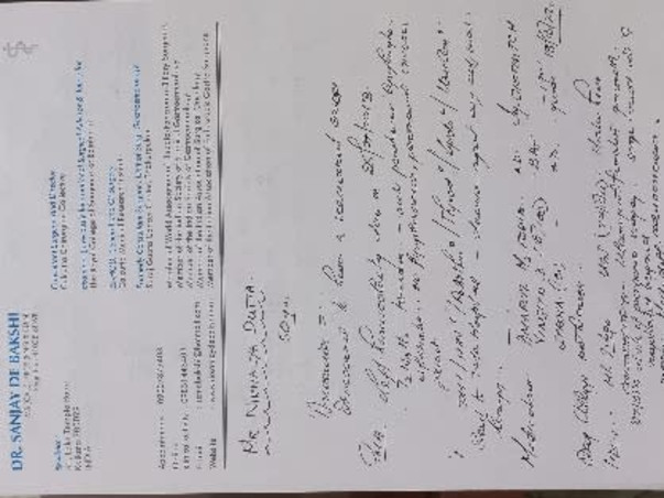 49 Years Old Nirmalya Dutta Needs Your Help Fight Colon Cancer