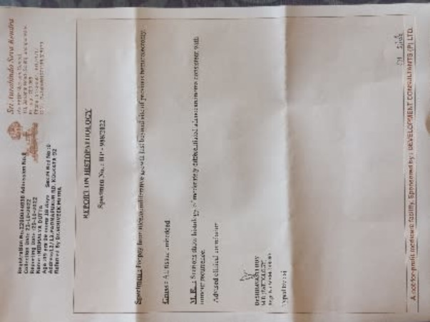 49 Years Old Nirmalya Dutta Needs Your Help Fight Colon Cancer