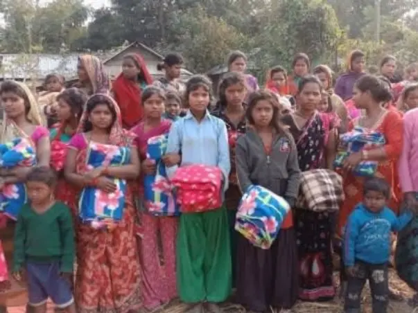 Help poor people to get Blanket and food
