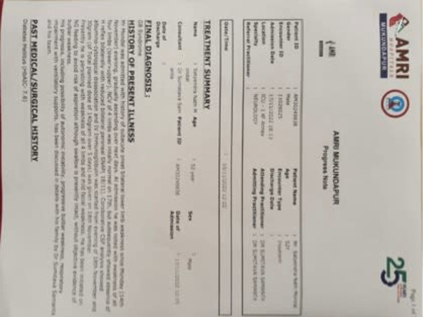My Uncle Is Battling Guillain Barré Syndrome, Help Him