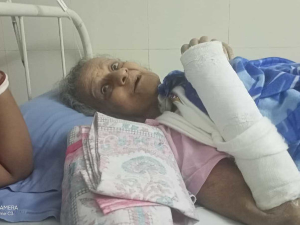 Help my 86 year old grandmother get her fractured hips and wrist surgeries done