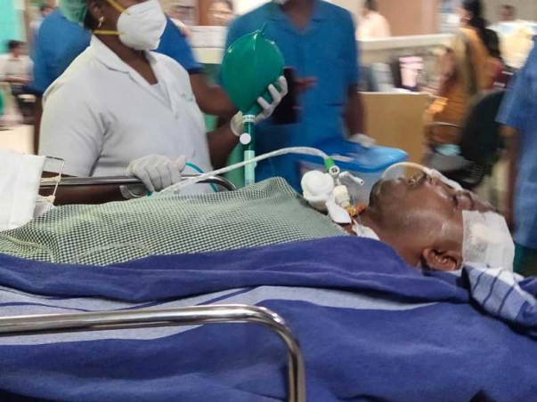 Support Poovarasan C To Recover From Accidental Injuries