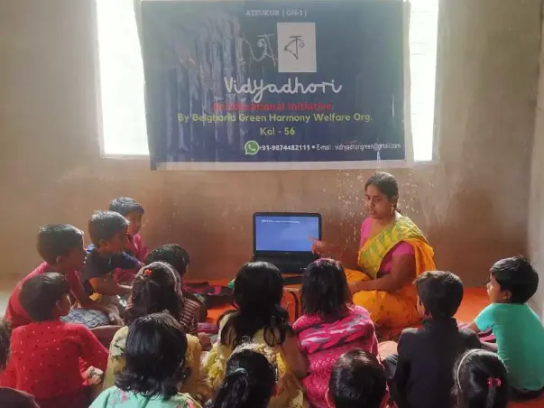 Support Funds to educate under privileged children in Sundarban
