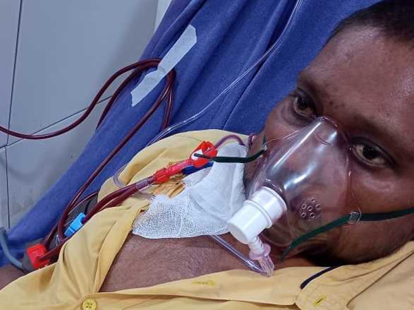Support 38 Yrs/O Narendra Babu Fight Diabetic and Hypertensive Chronic