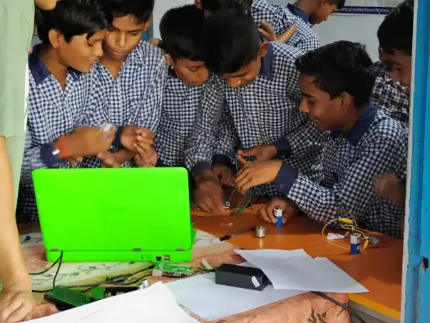 Equipping Rural Indian Schools to Help Teach Robotics to Children
